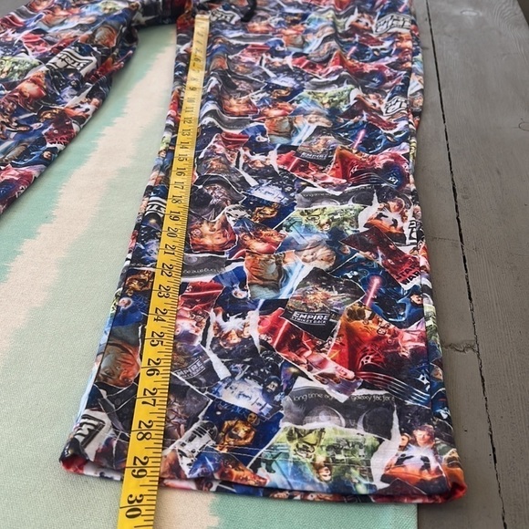 Star Wars Empire Strikes Back Print Button Fly Loungewear Pajama Pants - Picture 10 of 10
